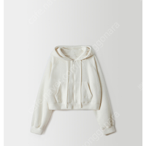 온드민 스노우 후드집업 Snow sweat shirt Hoodie Zip-Up ( ivory )