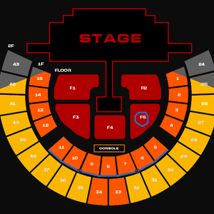 2025 2NE1(투애니원) CONCERT ENCORE IN SEOUL 4월 13일 일요일 오후 5시 Floor F5구역 8열 단석