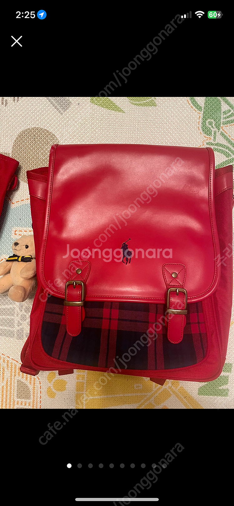 폴로 여아 초등 책가방--0