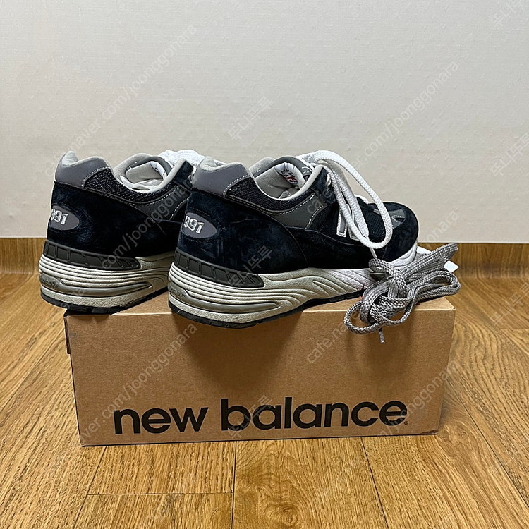 남여공용 뉴발란스 M991NV 265사이즈 뉴발 991 네이비 그레이 신발--4
