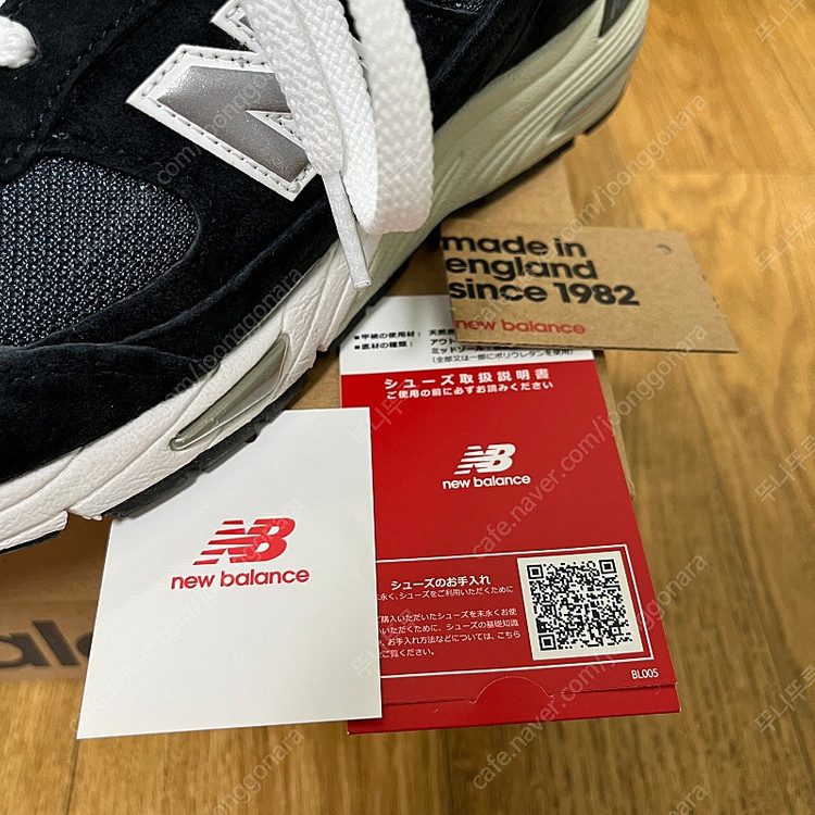 남여공용 뉴발란스 M991NV 265사이즈 뉴발 991 네이비 그레이 신발--6