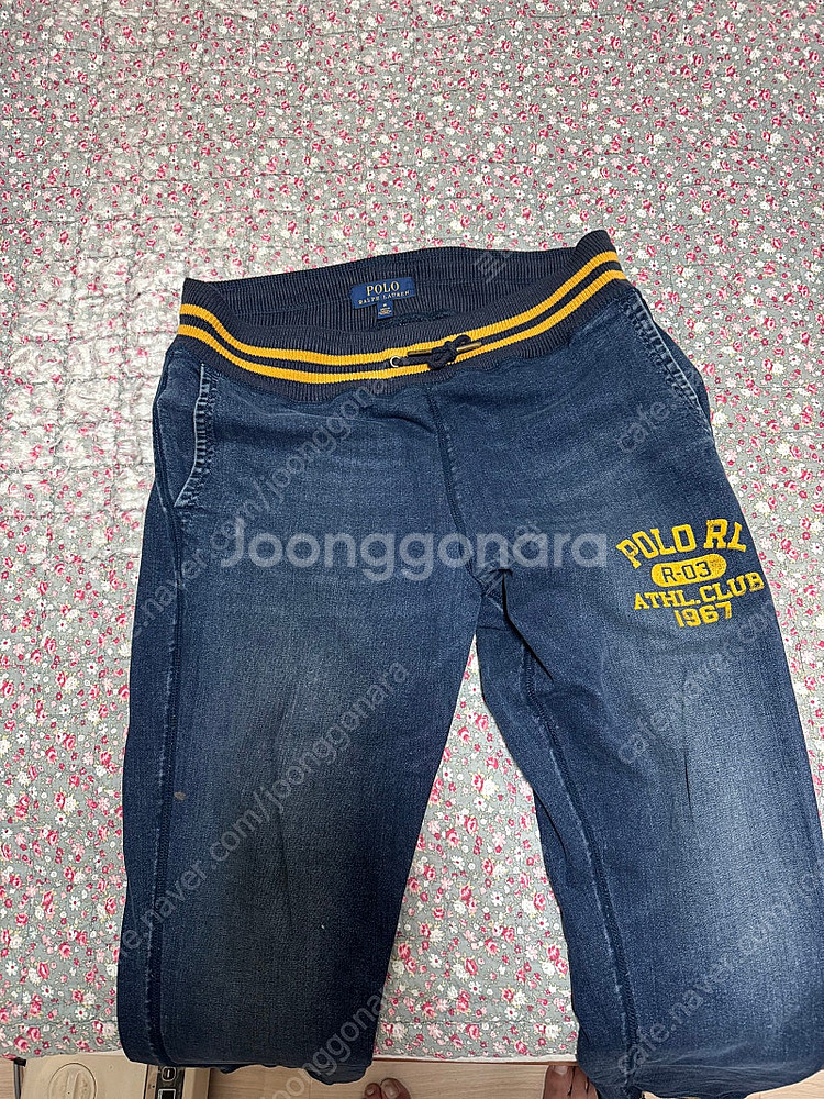 폴로 랄프로렌 맨 데님 조거 팬츠--3