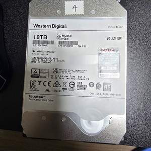 QNAP TS-453D 18T * 4개 총용량 72TB