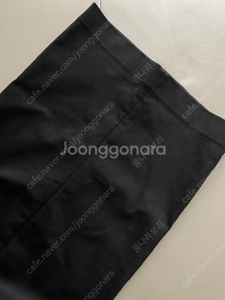 유메르 단추스커트 블랙 S (상태좋음)--6