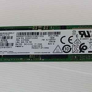 NVMe 256GB