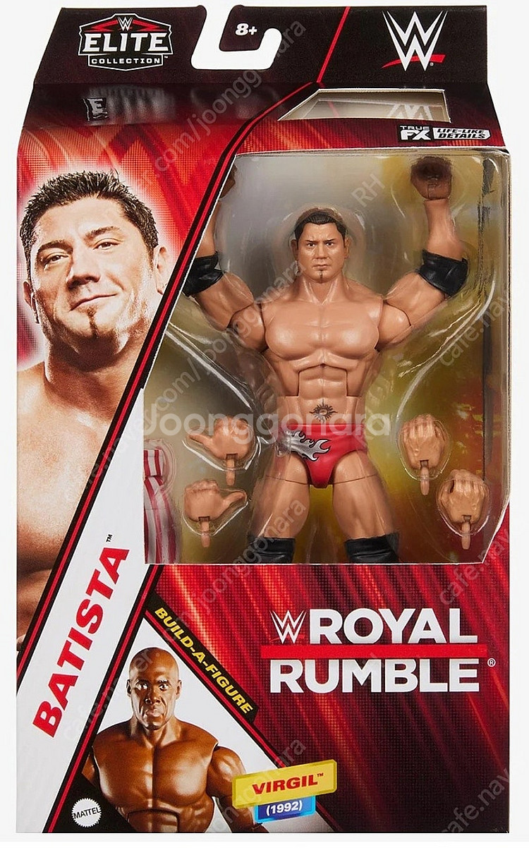 미개봉 wwe 마텔 바티스타 피규어--0
