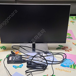 모니터 AOC 알파스캔 g2477fxq 무결점 ips 24인치 판매합니다.