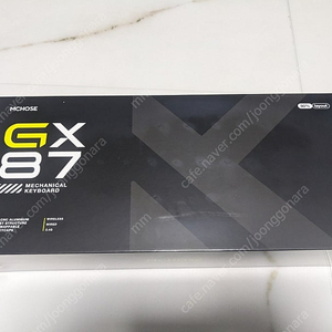 프리플로우 GX87 미스틱블루축 풀알류 키보드