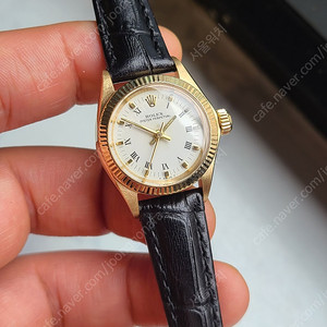 [정품] 롤렉스 여성용 오이스터퍼페추얼 18K 옐로우골드 금통 (Rolex Oyster Perpetual 18K Solid Gold Women's)