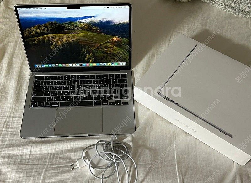 Apple 2022 맥북 에어 M2 (MLY03KH/A...--1