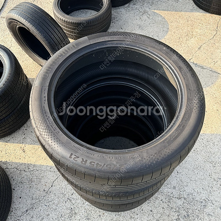 레인지로버 보그 21인치 중고타이어 275 45 21 ...--0