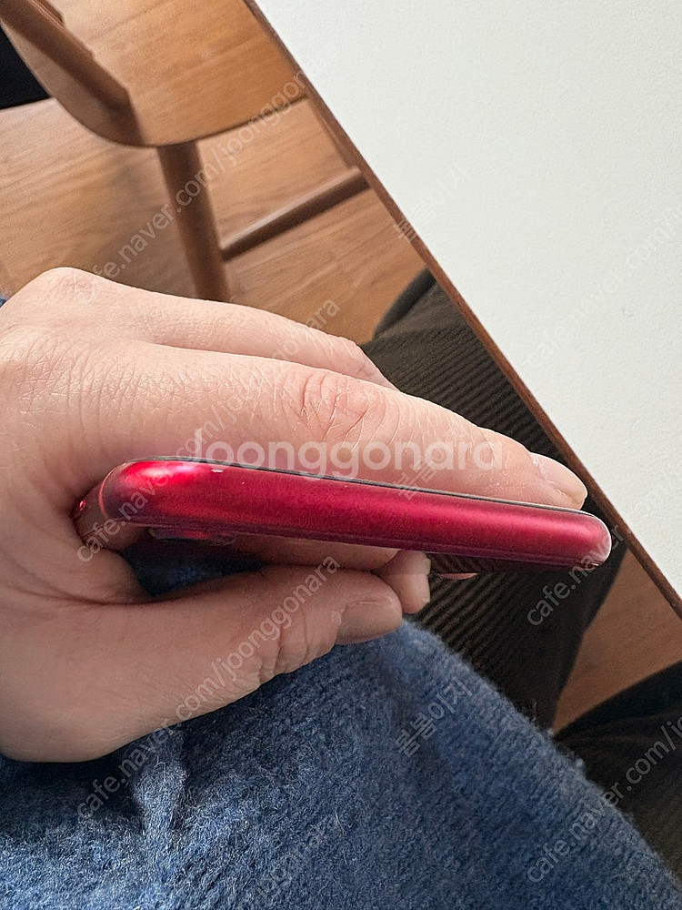 아이폰 se3 128기가 레드 /타사이트 업데이트 사기...--4