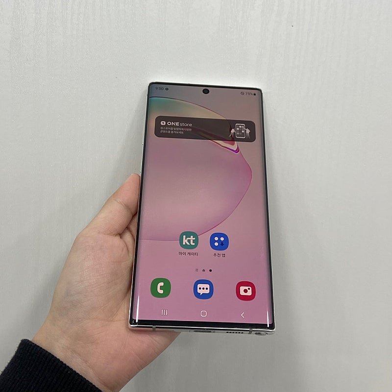 52666 갤럭시노트10플러스 화이트 256GB 부산 ...--0