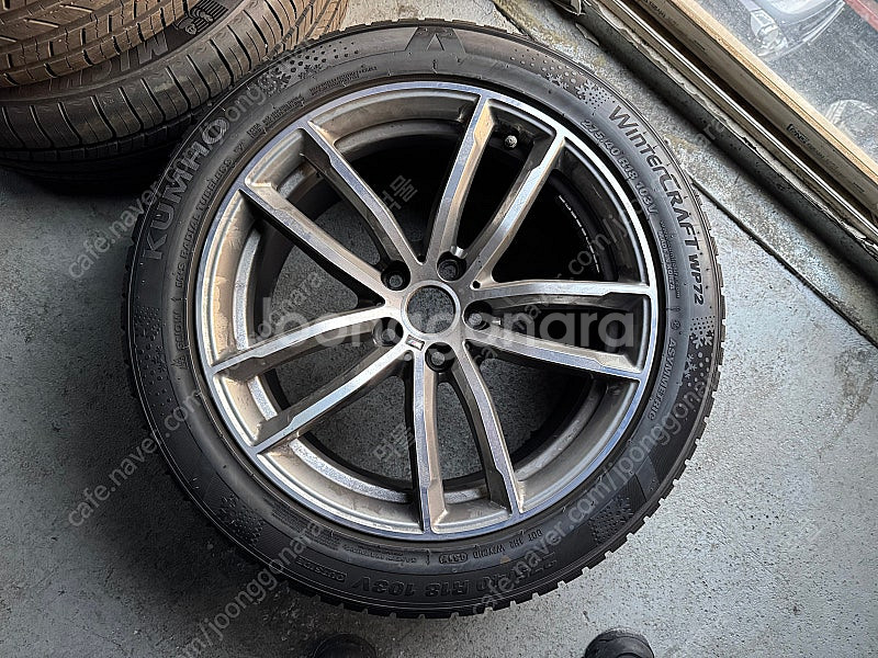 BMW 순정 662m 휠 & TPMS, 윈터 타이어 풀...--2