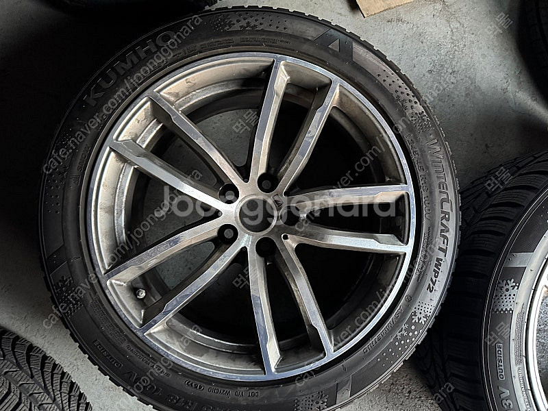 BMW 순정 662m 휠 & TPMS, 윈터 타이어 풀...--3