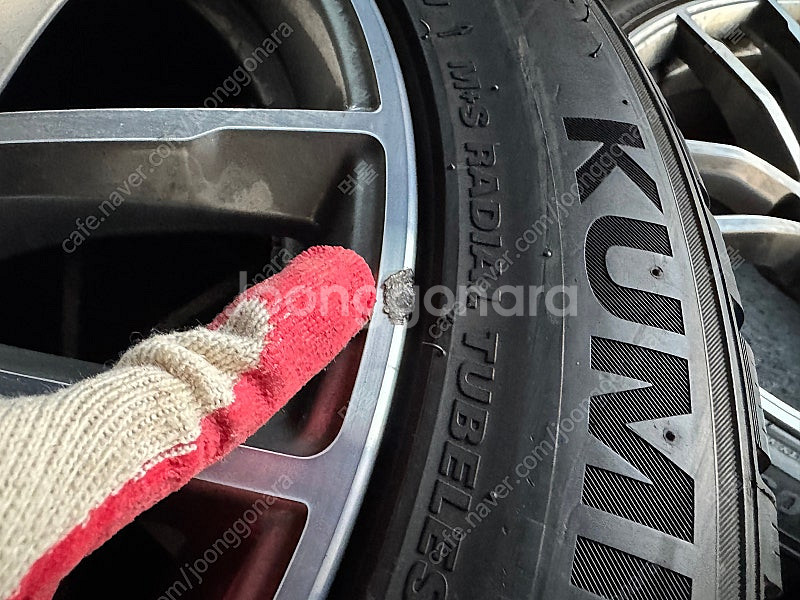 BMW 순정 662m 휠 & TPMS, 윈터 타이어 풀...--5