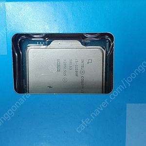 i3 12100f cpu 팝니다