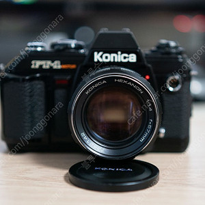 코니카 필름 SLR Konica FT-1 블랙, 57mm f1.4 렌즈