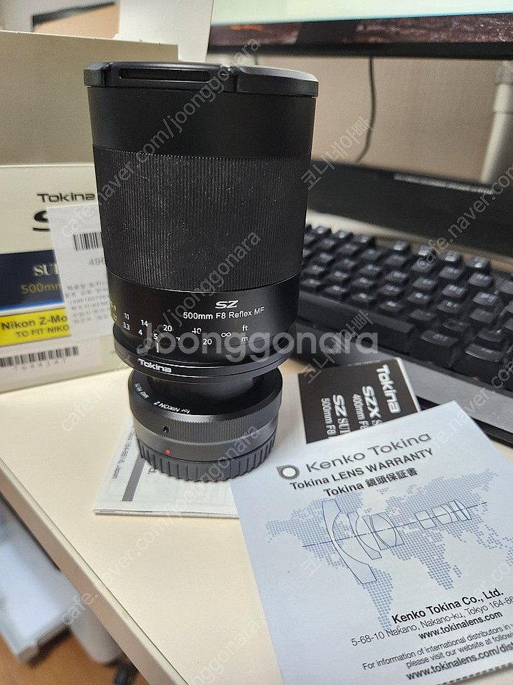 TOKINA 수퍼 망원 반사렌즈 500mm 팝니다 니콘...--1