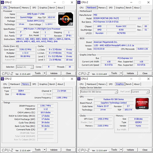 개인, 라이젠 1700 RX580 램48기가 본체 팝니다