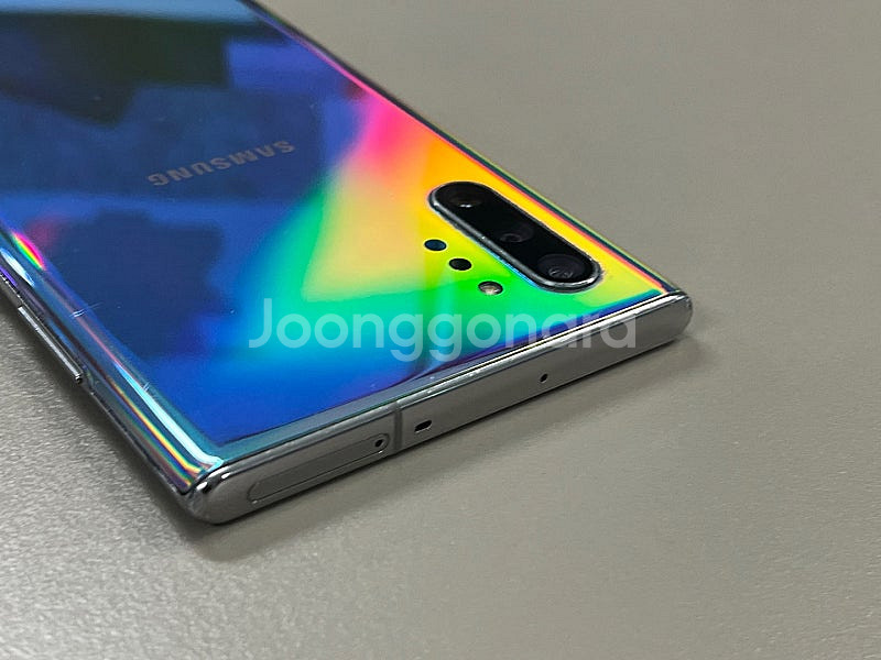갤럭시노트10플러스 아우라글로우 512G 미파손 가성비...--7