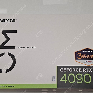 GIGABYTE 지포스 RTX 4090 AERO OC D6X 24GB 피씨디렉트 팝니다!