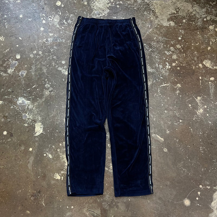 F) 디스이즈네버댓 벨로아 팬츠 트레이닝복바지 남녀공용 스트릿패션--1