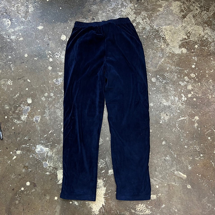 F) 디스이즈네버댓 벨로아 팬츠 트레이닝복바지 남녀공용 스트릿패션--4