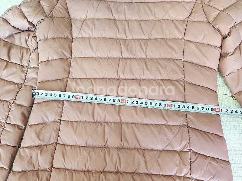 흄 경량 다운 롱패딩 55사이즈 인디핑크--3