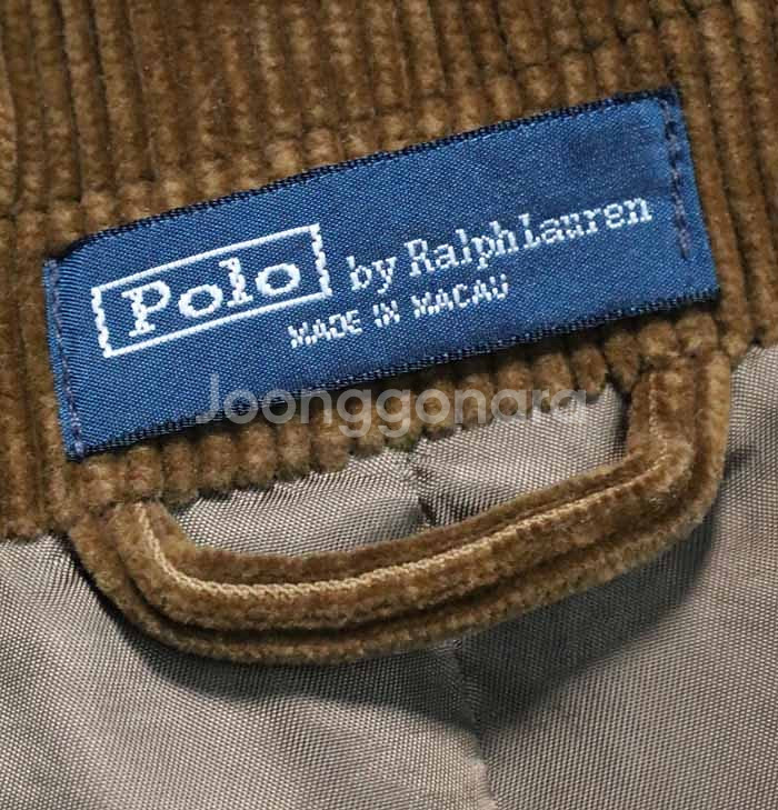 [105/115] POLO 코듀로이/자켓,오프화이트 느...--4