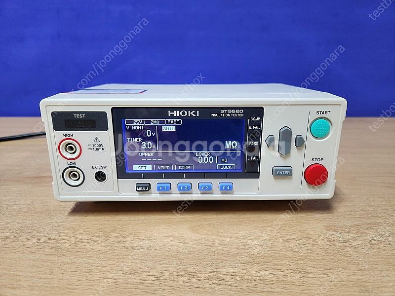 중고 Hioki ST5520 절연저항시험기 절연저항측정...--0
