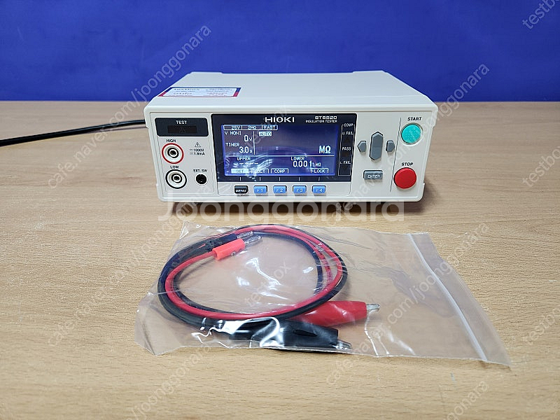 중고 Hioki ST5520 절연저항시험기 절연저항측정...--1