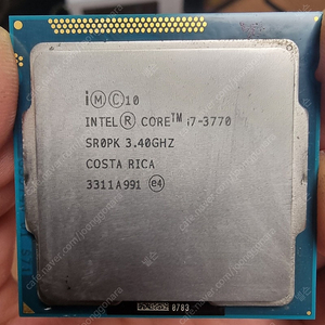 인텔 i7-3770 3.4Ghz cpu 팔아요