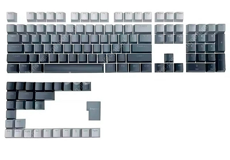 그라데이션 키캡 OEM PBT 이중사출 RGB LED ...--0