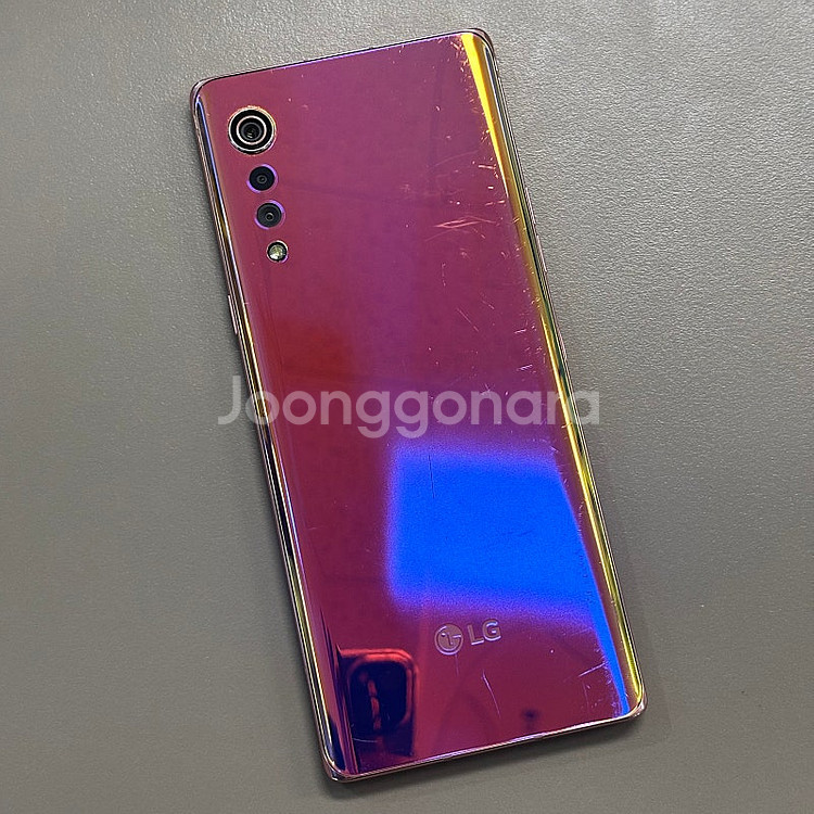 LG 벨벳 일루전선셋색상 128용량 미파손 무잔상 기능...--0