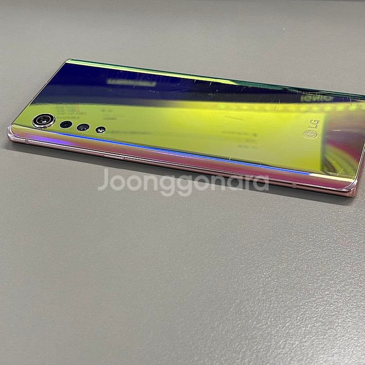 LG 벨벳 일루전선셋색상 128용량 미파손 무잔상 기능...--8