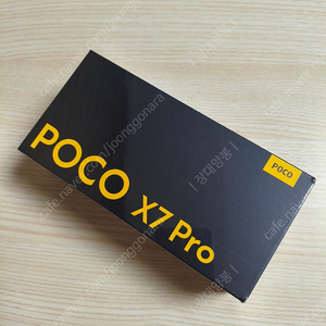 (미개봉) 샤오미 POCO X7 Pro 엘로우색상 48만원에 팝니다.