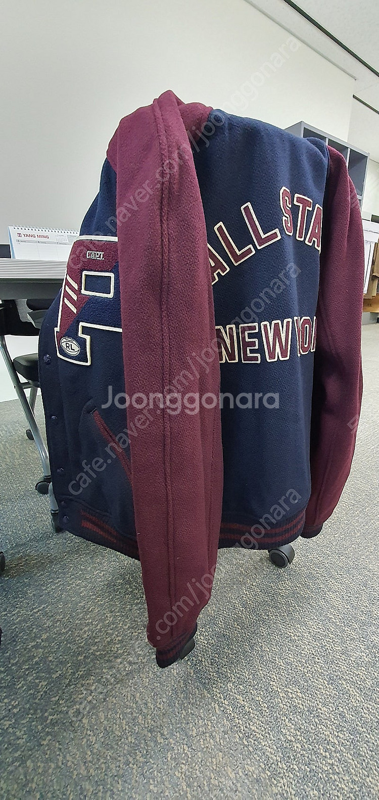 폴로랄프로렌 바시티자켓 22FW 새제품 WOOL-BLE...--4