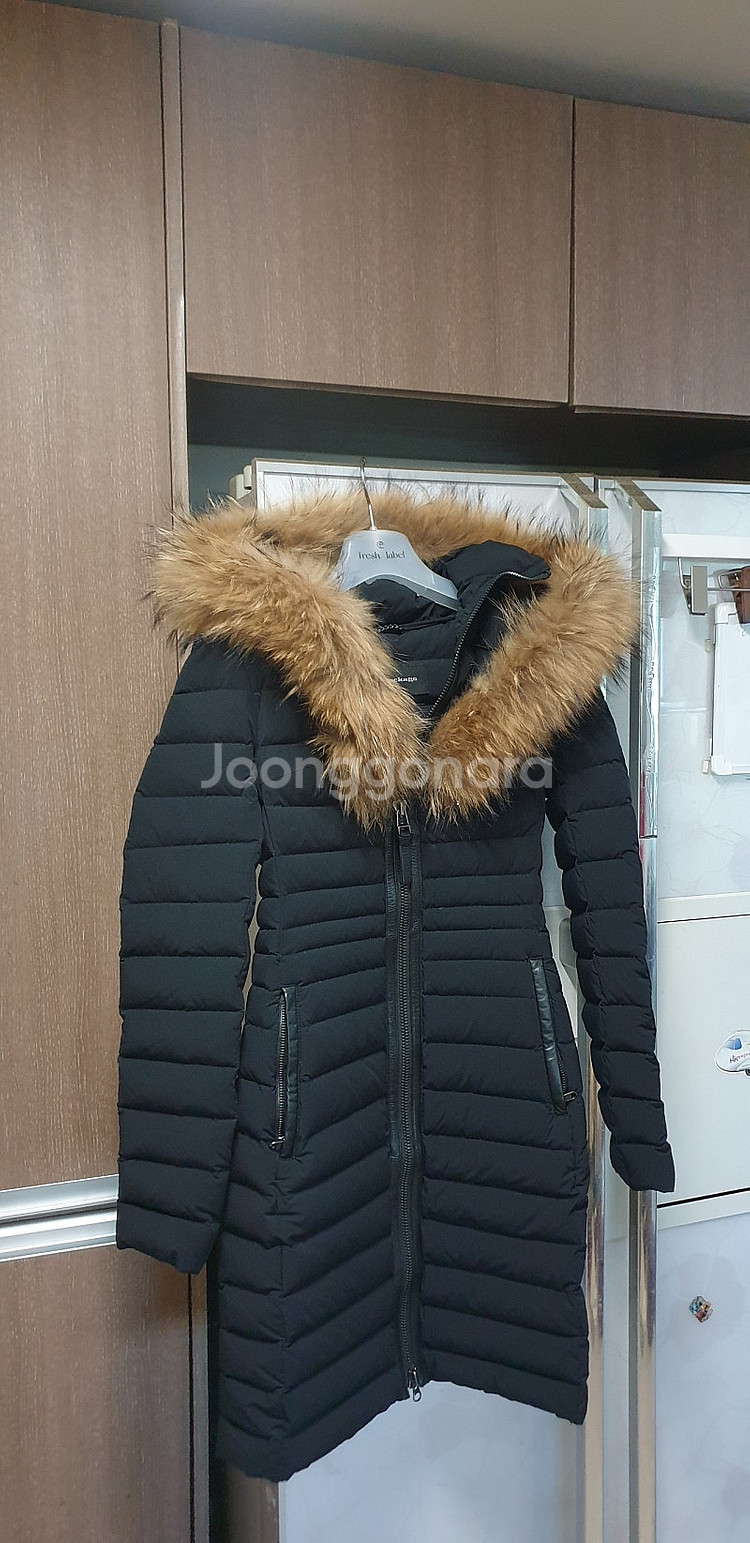 맥케이지 여성 라쿤퍼 롱패딩 xs/ 몽클레어 샤르팔 키...--0