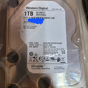 WD Ultrastar DC HA210 1TB 7200/128M