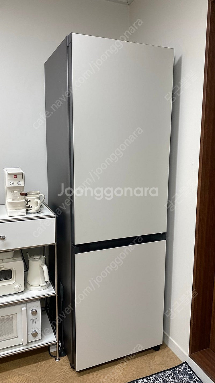 삼성 비스포크 냉장고 2도어 333L 코타 화이트--9