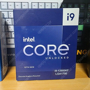 [국내정품 미개봉 새상품] CPU 인텔 intel i9-13900kf 랩터레이크 국내정품 8+16코어