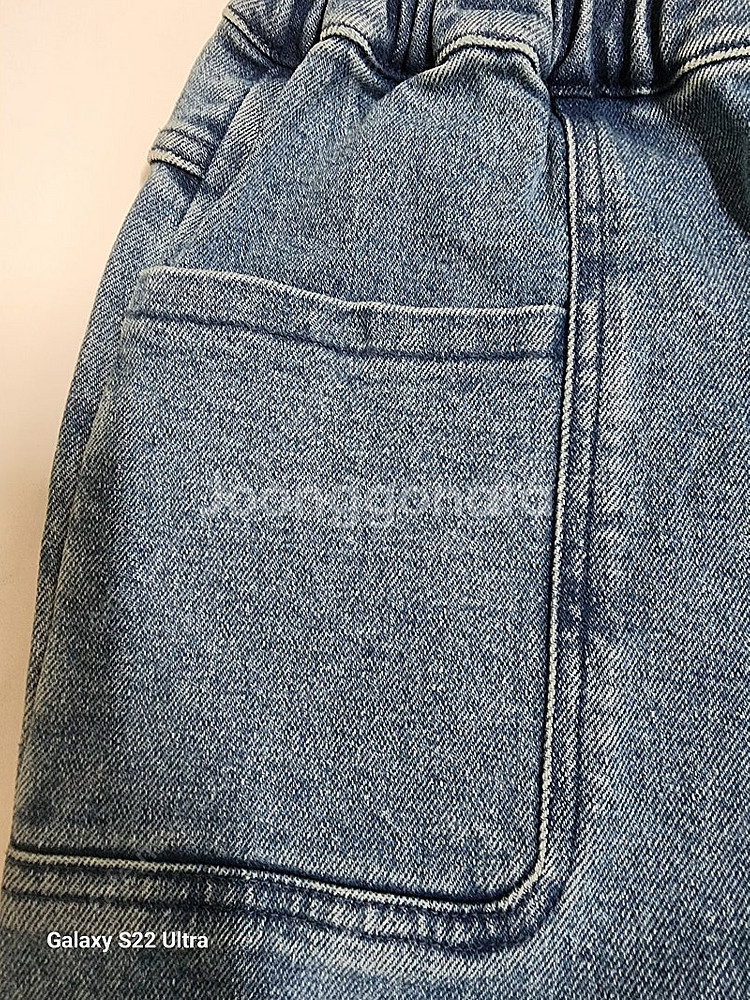 리미떼두두 플릴데님바지청2XL,흑청XL&젤리멜로데님바지...--3