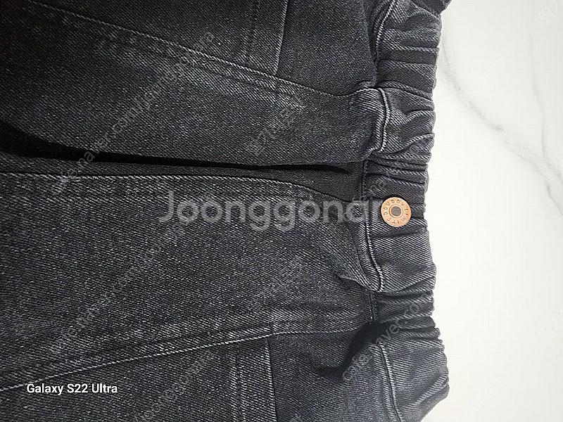 리미떼두두 플릴데님바지청2XL,흑청XL&젤리멜로데님바지...--9