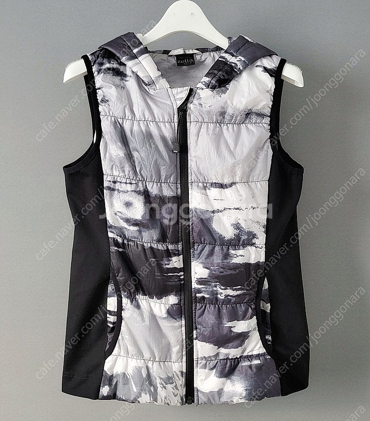 ZELLA girl 젤라 걸즈 스판덱스 후디드 집업 패딩 베스트 운동복 아동 성인여성 골프 스키 등산 캠핑 땀복 S...--2