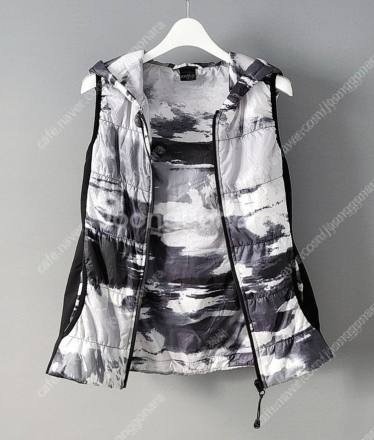 ZELLA girl 젤라 걸즈 스판덱스 후디드 집업 패딩 베스트 운동복 아동 성인여성 골프 스키 등산 캠핑 땀복 S...--5