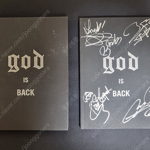 god is back 싸인 dvd