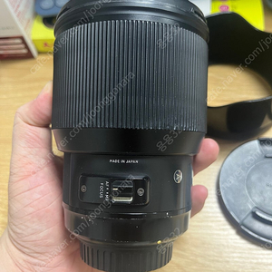 캐논 시그마 아트 팔식이 85mm f1.4 85.4 ef마운트