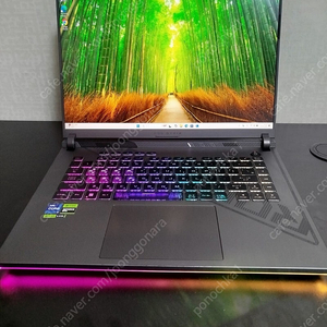 ROG strix G614J (RTX4070 32G ram 512gb+512gb) 게이밍 노트북 로그 스트릭스 g16