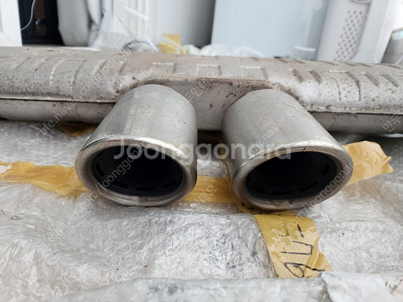 벨로스터 JS 1.6T 순정 배기 엔드만--3